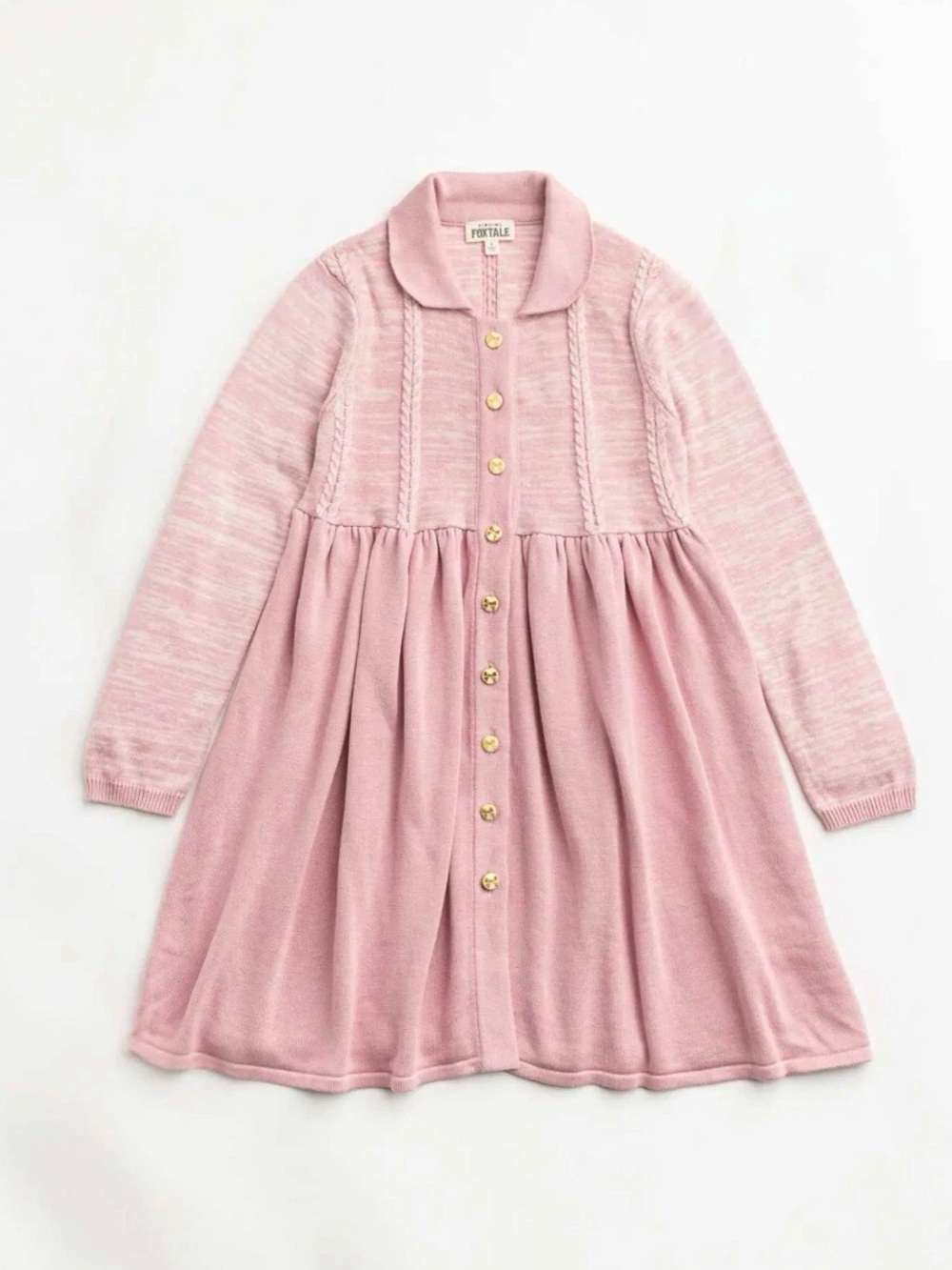 Finding Foxtale Blushing Pink Dress NWT 3T Pink Knit